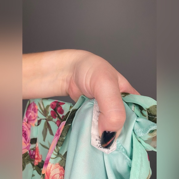 PinkBlush Floral Marernity Dress - Picture 4 of 4